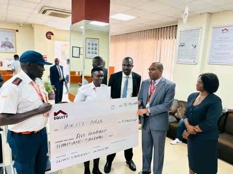 SGA Security Employee Awarded by Equity Bank Uganda for Outstanding Customer Service