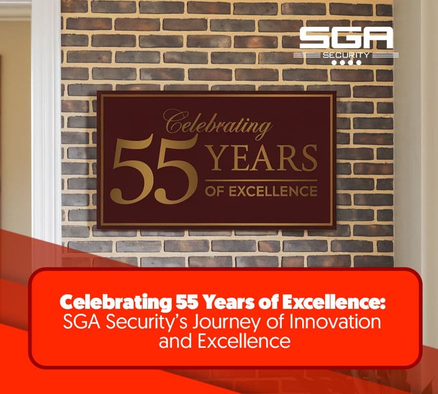 Celebrating 55 Years of Excellence: SGA Security’s Journey of Innovation and Excellence