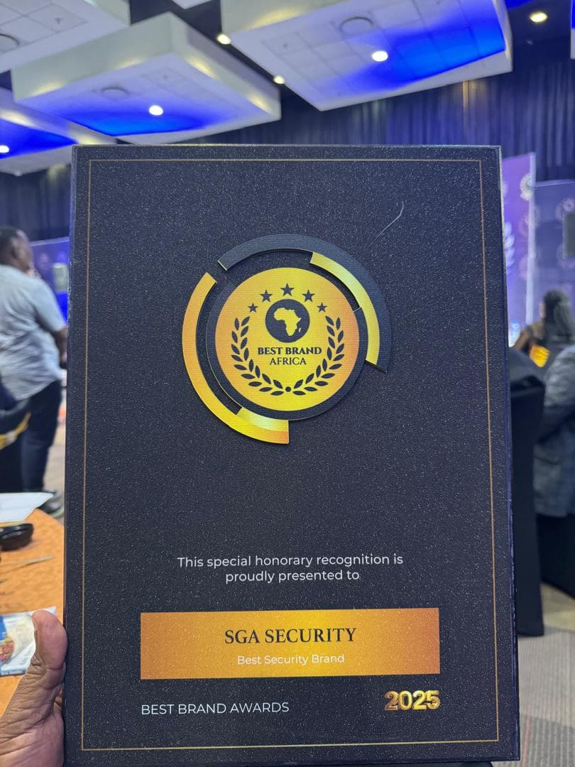 SGA Tanzania wins the Best Security Brand in Africa by the Best Brand Awards